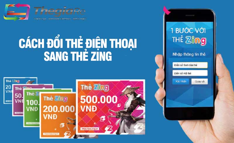 Các bước đổi thẻ Viettel sang thẻ Zing