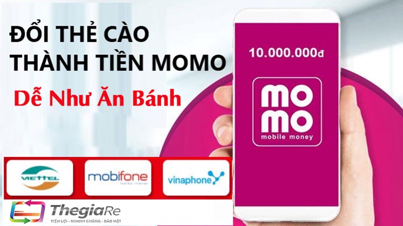 Nạp tiền Momo từ thẻ cào điện thoại được không?